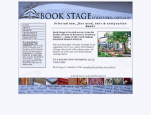 Tablet Screenshot of bookstage.com